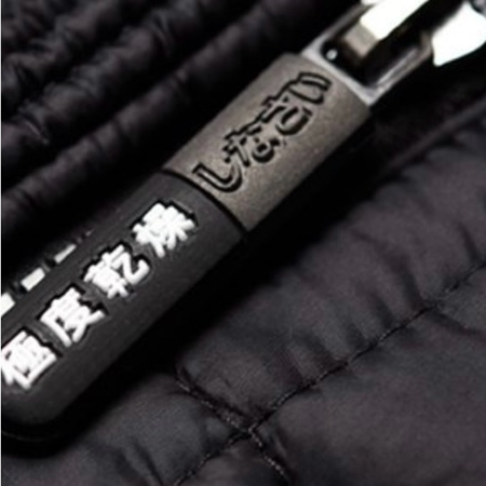 Superdry Black Quilted Jacket - Picture 8 of 9